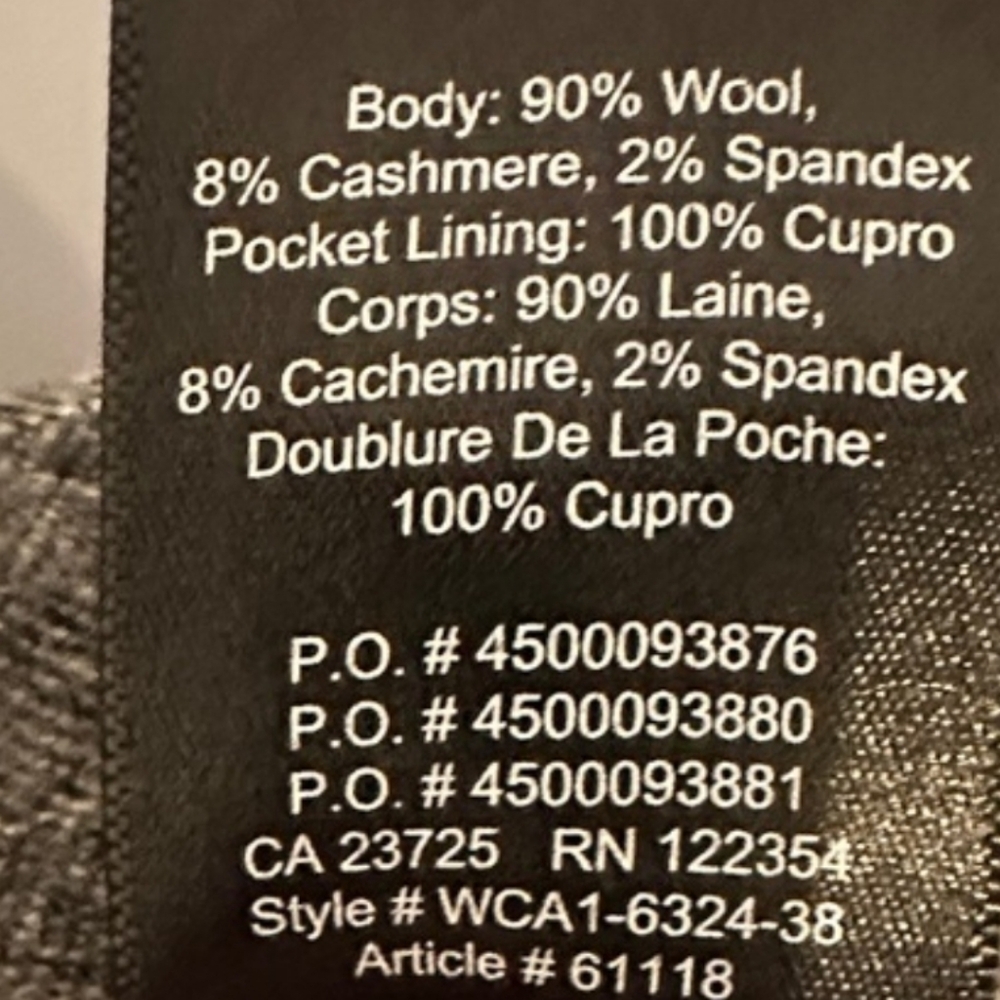 Babaton Wool & Cashmere Pants - Picture 4 of 4